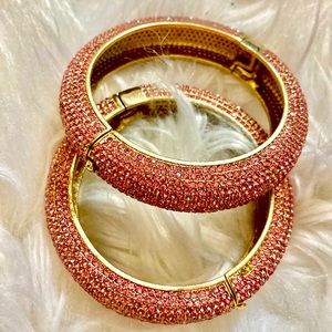 Pink “Bling” Bracelets